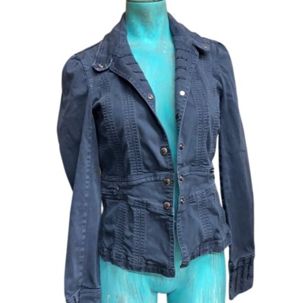 Sanctuary by Anthropologie Navy Jacket Small